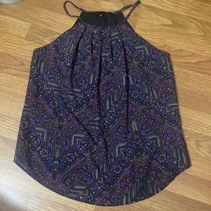 Sanctuary Pattern Halter Racerback Tank